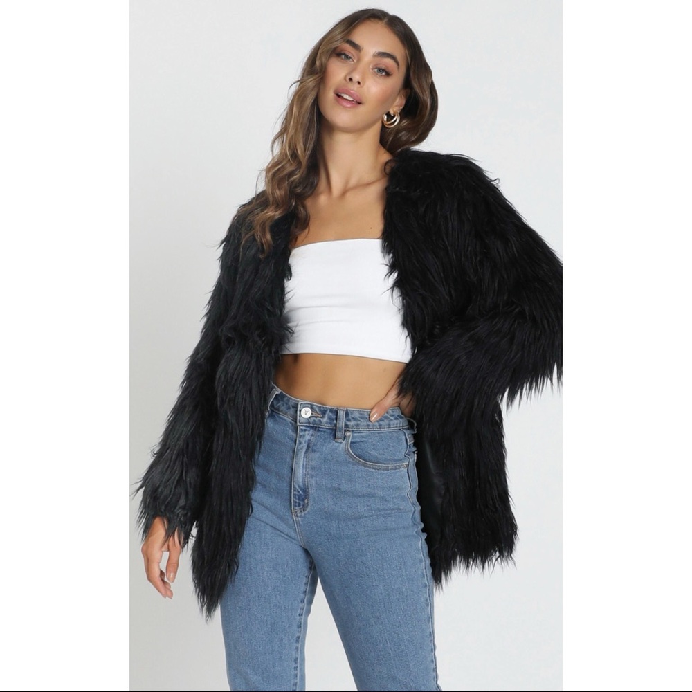 Faux Fur Coat